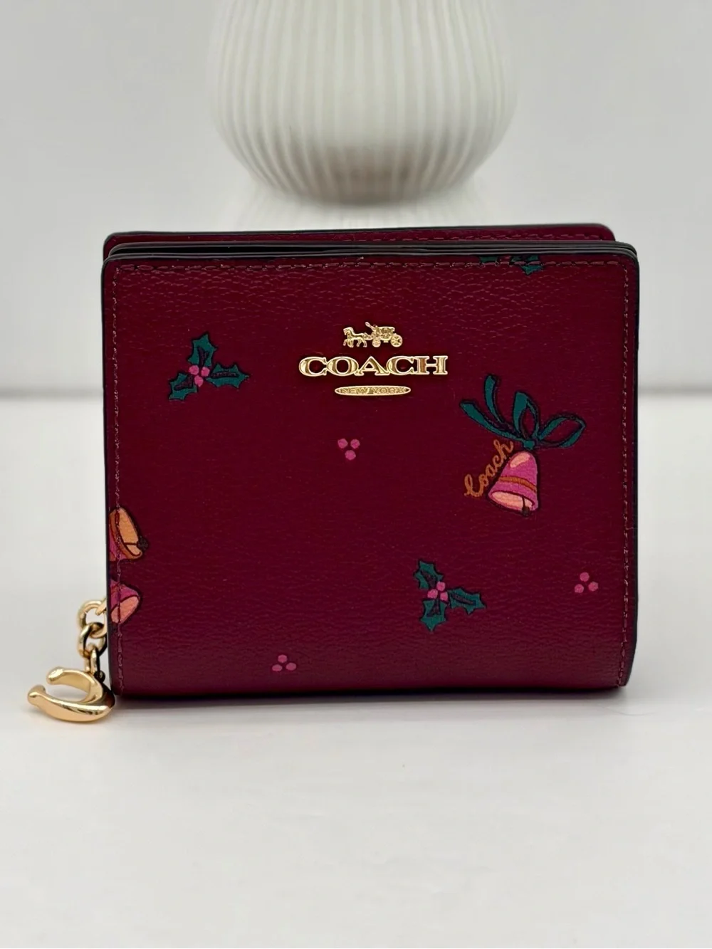 Coach Compact Snap Wallet